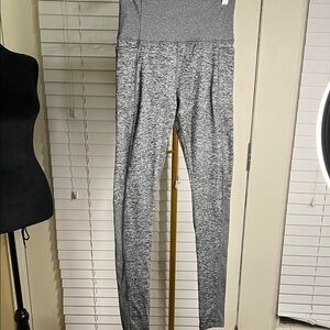 Athleta Heathered Gray Pocket Leggings